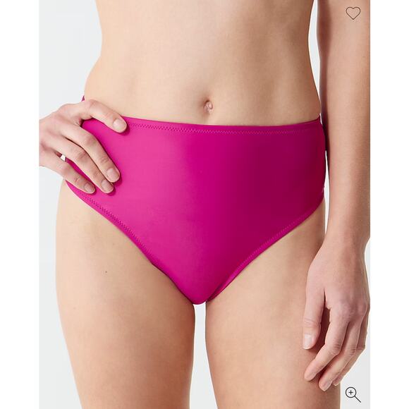 J. Crew High-Rise Full-Coverage Bikini Bottom - Picture 8 of 8